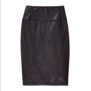 Wilfred Free Faux Leather Pencil Skirt